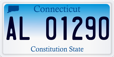 CT license plate AL01290