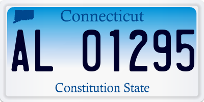 CT license plate AL01295