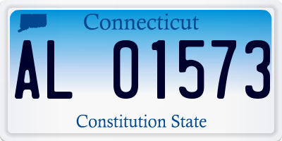 CT license plate AL01573