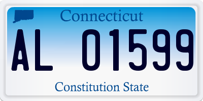 CT license plate AL01599