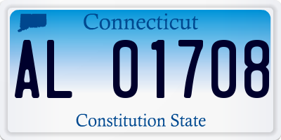 CT license plate AL01708