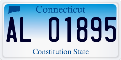 CT license plate AL01895