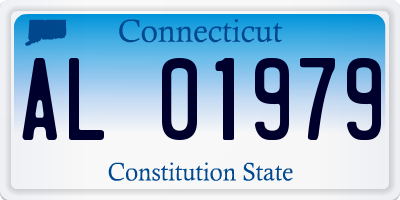 CT license plate AL01979