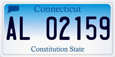 CT license plate AL02159