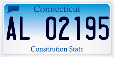 CT license plate AL02195