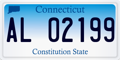 CT license plate AL02199