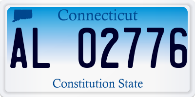 CT license plate AL02776