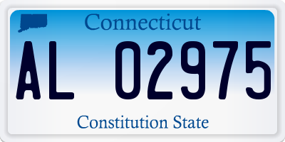 CT license plate AL02975