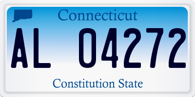 CT license plate AL04272