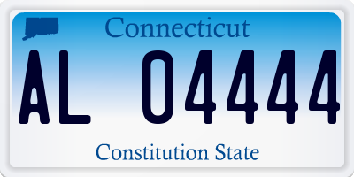 CT license plate AL04444