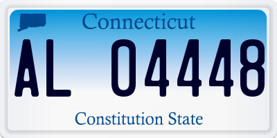 CT license plate AL04448