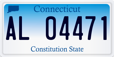 CT license plate AL04471