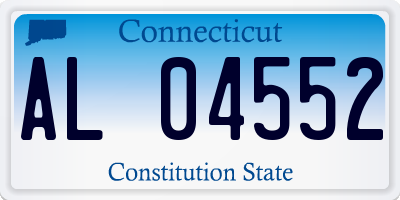 CT license plate AL04552