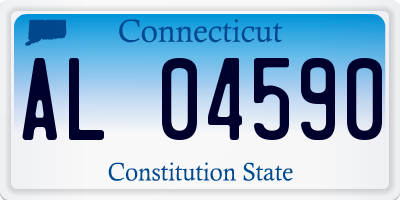 CT license plate AL04590