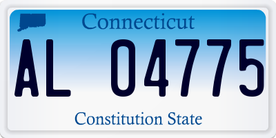 CT license plate AL04775