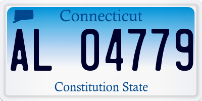 CT license plate AL04779