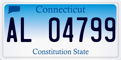 CT license plate AL04799