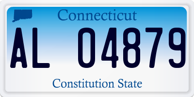 CT license plate AL04879