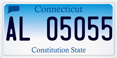 CT license plate AL05055