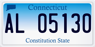 CT license plate AL05130