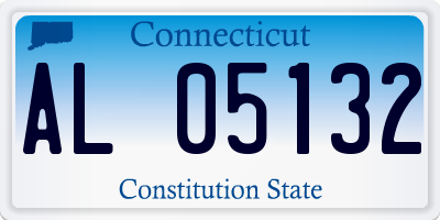 CT license plate AL05132