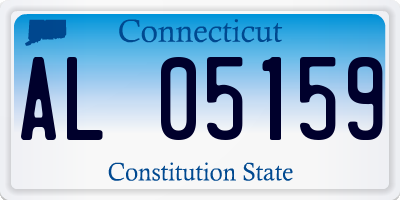 CT license plate AL05159