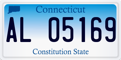 CT license plate AL05169