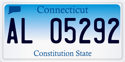 CT license plate AL05292