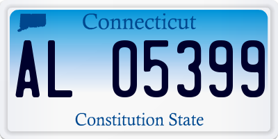CT license plate AL05399