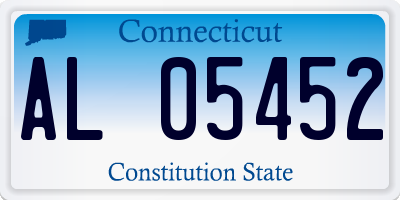 CT license plate AL05452
