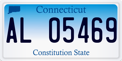 CT license plate AL05469