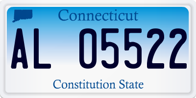 CT license plate AL05522