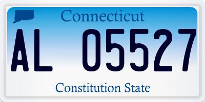 CT license plate AL05527