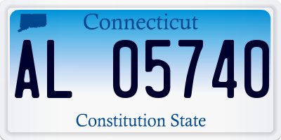 CT license plate AL05740