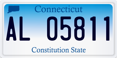 CT license plate AL05811