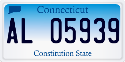 CT license plate AL05939