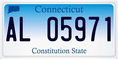 CT license plate AL05971