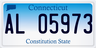CT license plate AL05973
