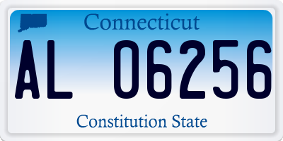 CT license plate AL06256