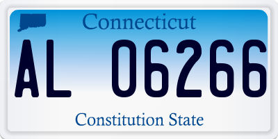CT license plate AL06266