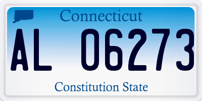 CT license plate AL06273