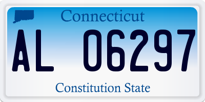 CT license plate AL06297