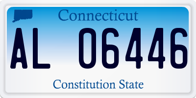 CT license plate AL06446