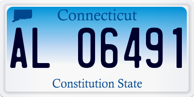 CT license plate AL06491