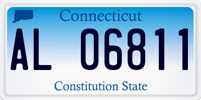 CT license plate AL06811