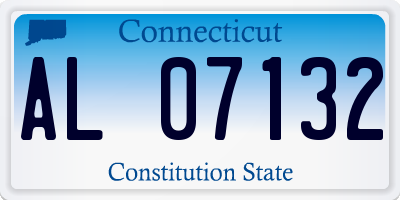 CT license plate AL07132