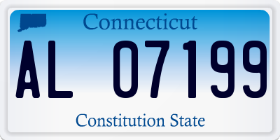 CT license plate AL07199