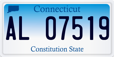 CT license plate AL07519