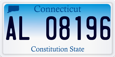 CT license plate AL08196