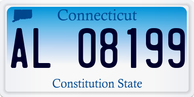 CT license plate AL08199